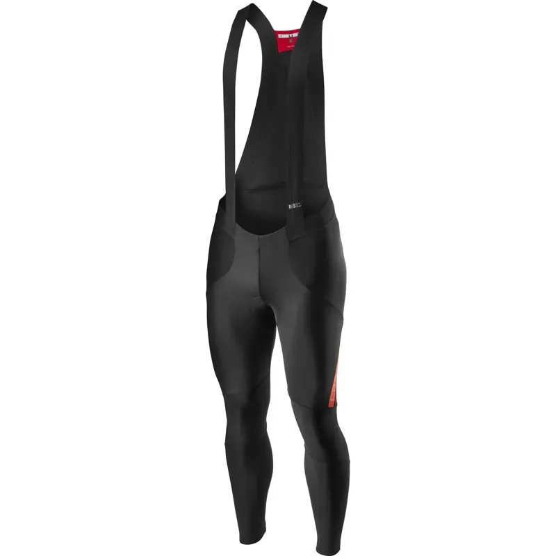 Castelli Sorpasso RoS Bib Tights in Black/Red