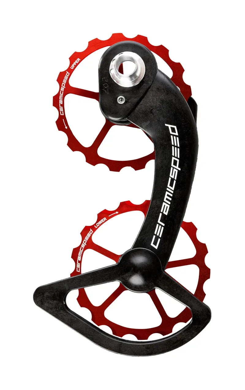 CeramicSpeed Shimano 10/11s OSPW System In Red