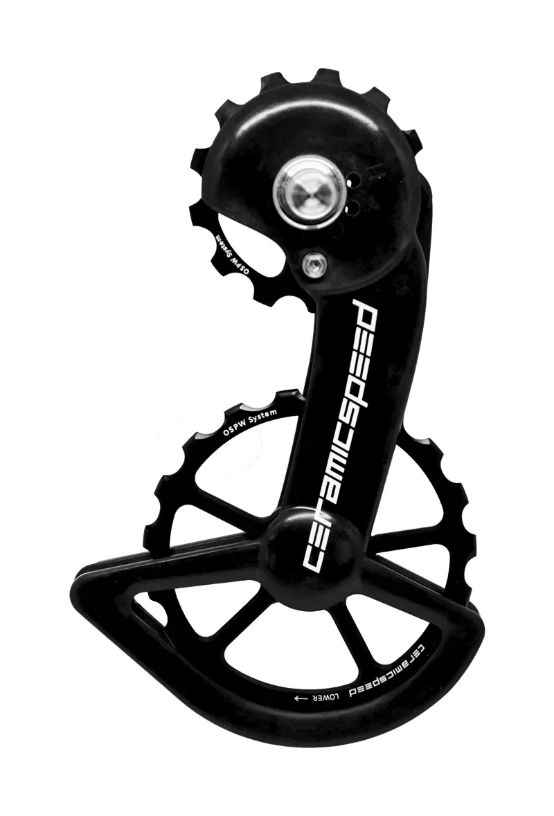CeramicSpeed OSPW System Coated Shimano 9100 Pulley Wheels Black