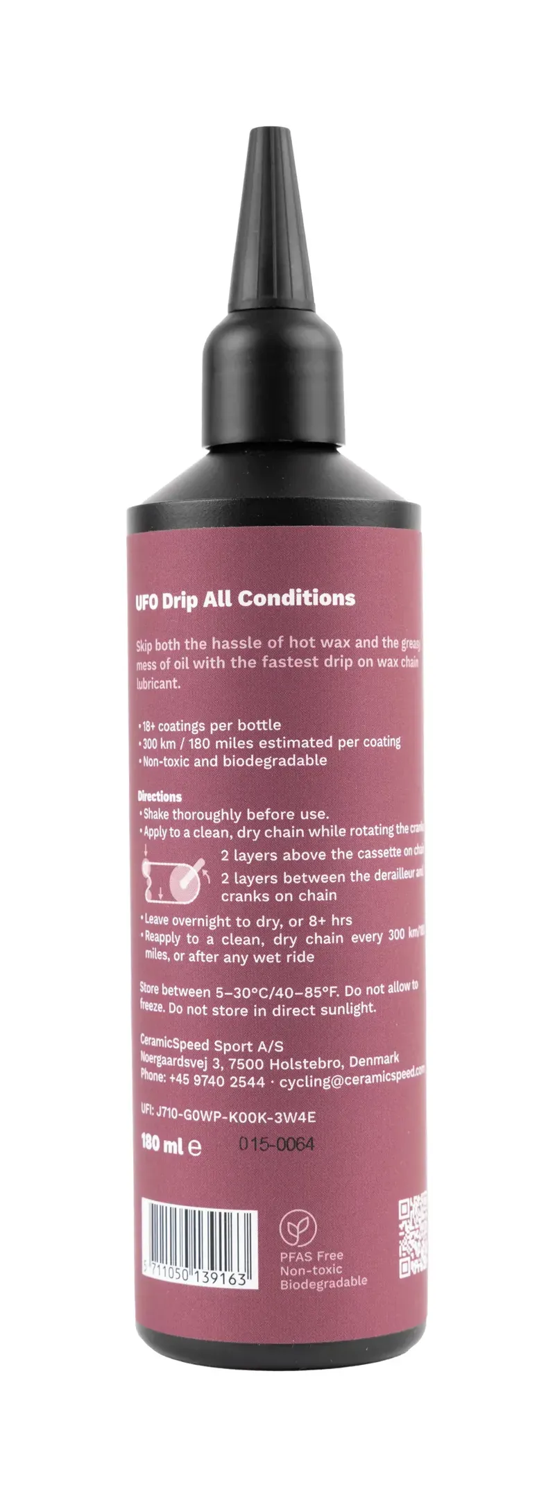 CeramicSpeed UFO Drip Chain Treatment All Conditions 180ml-1