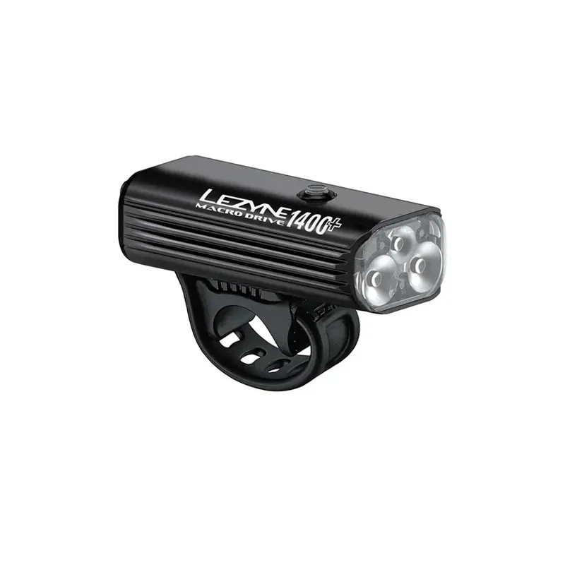 Lezyne Macro Drive 1400 Lumen Front Bike Light in Black