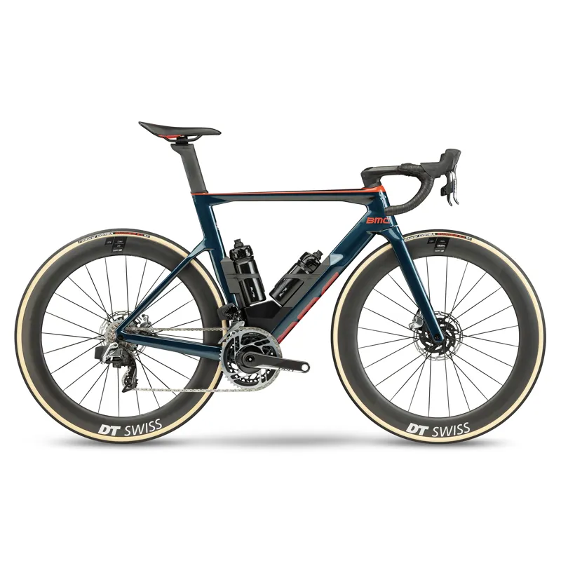 2021 BMC Timemachine 01 Road One Sram RED AXS Sea Neon Red Road Bike