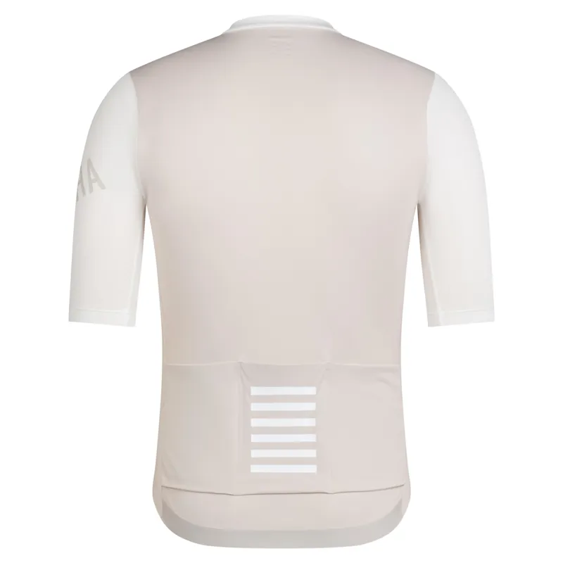 Rapha Pro Team Training Short Sleeve Jersey White Alyssum/Silver Grey-1