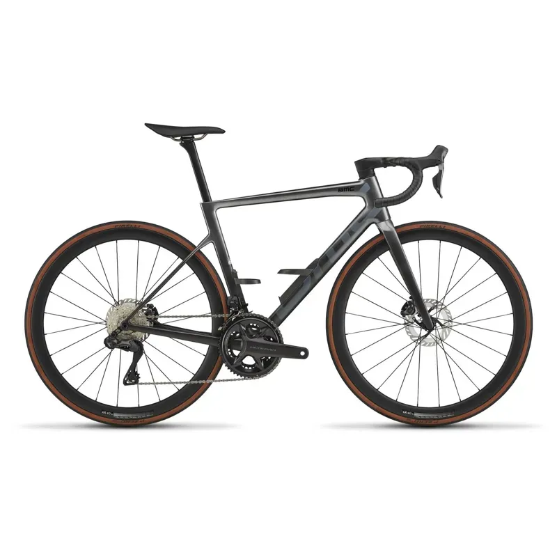 BMC Teammachine SLR01 Three Ultegra Di2 2x12 2027: SILVER CARBON