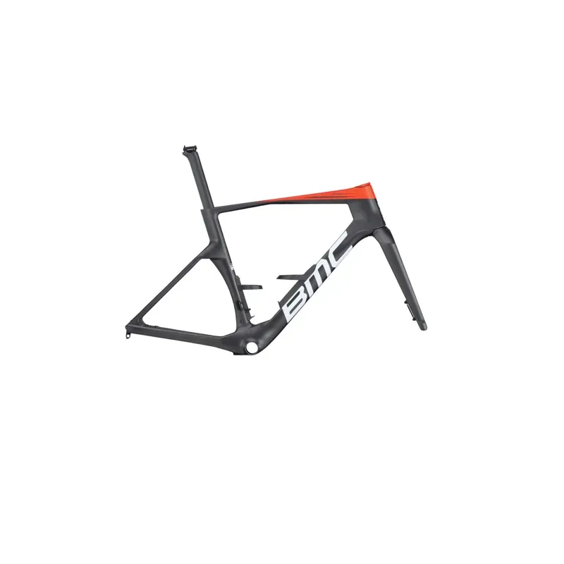 BMC Teammachine R 01 Frameset 2027: CARBON/ NEON RED
