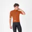 Castelli Do.Di.Ci. Short Sleeve Winter Road Cycling Jacket in Mocha