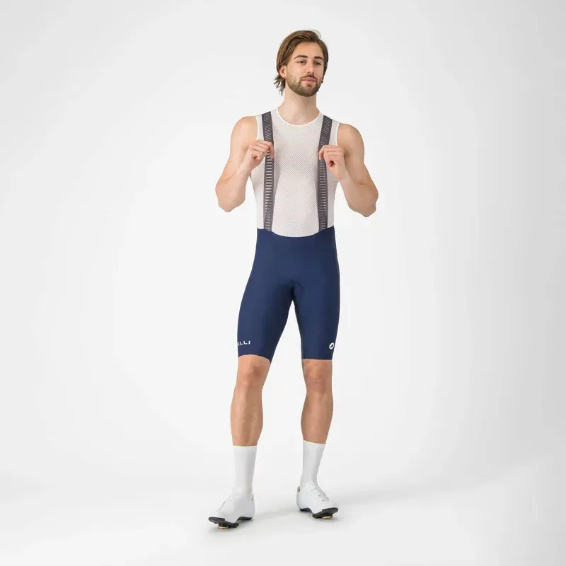Castelli Espresso 2 Bib Shorts in Belgian Blue