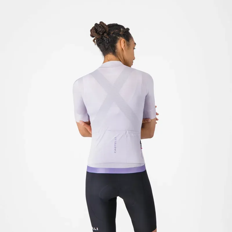 Castelli Espresso 2 Women's Jersey in Purple Mist-1