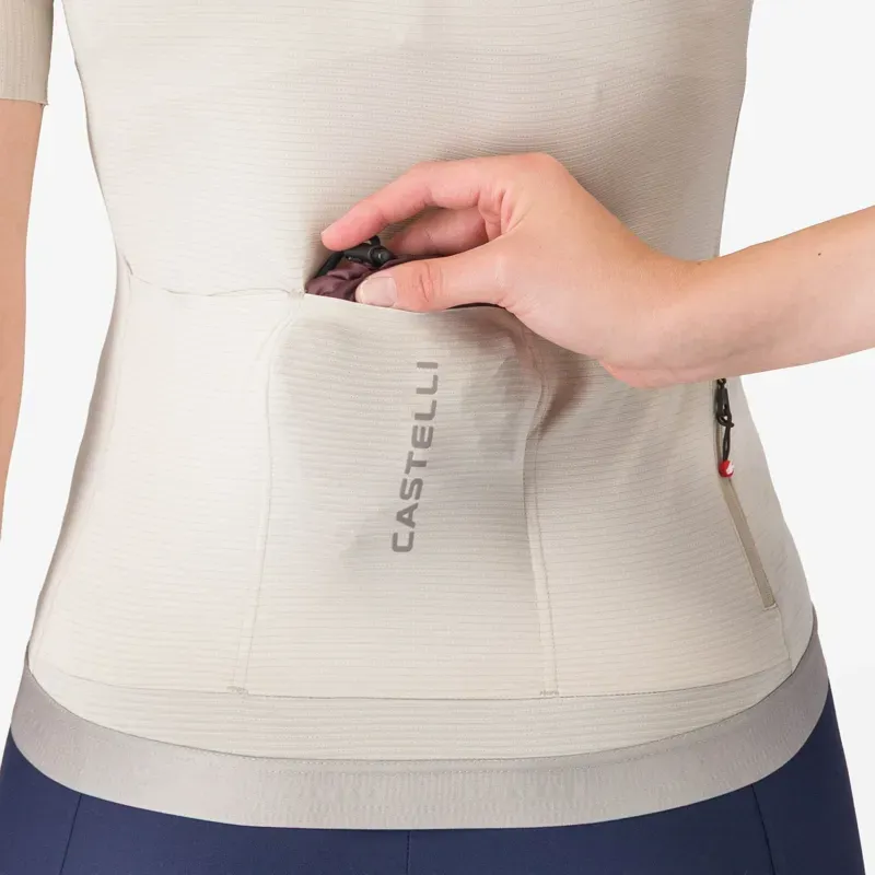 Castelli Espresso 2 Women's Jersey in Silver Moon-5