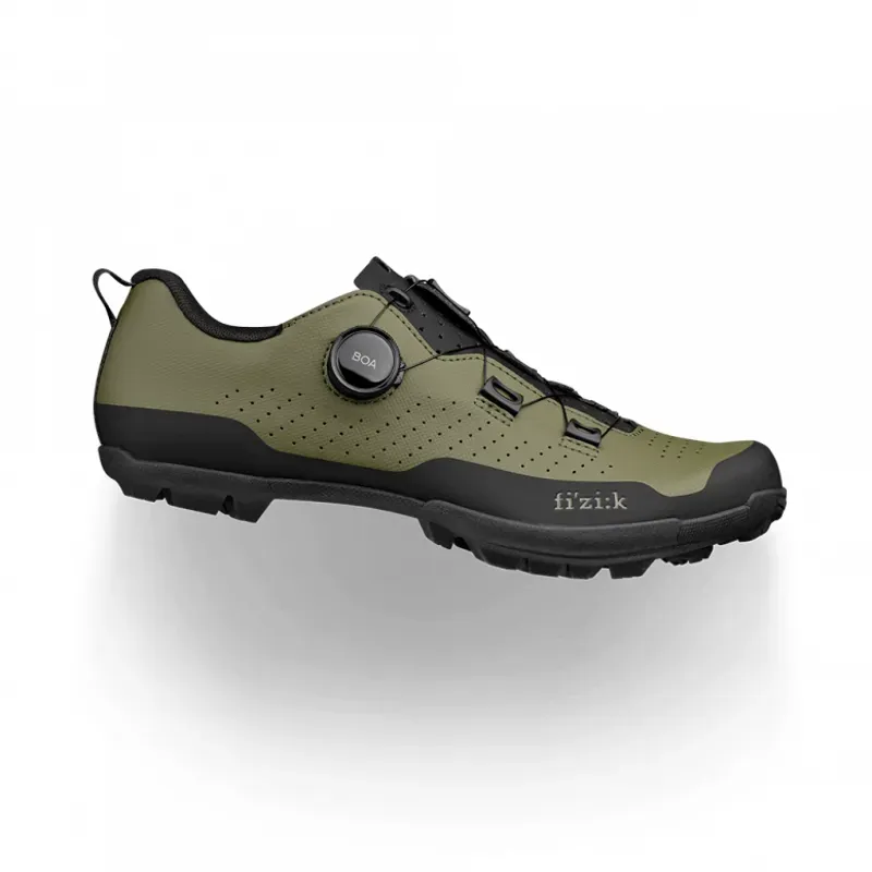 Fizik Terra Atlas Gravel and MTB Shoes in Green
