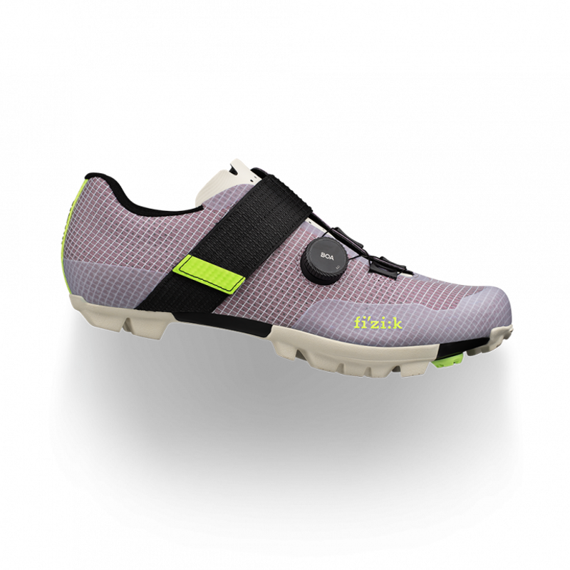 Fizik Vento Ferox Carbon Gravel and MTB Shoes in Lilac
