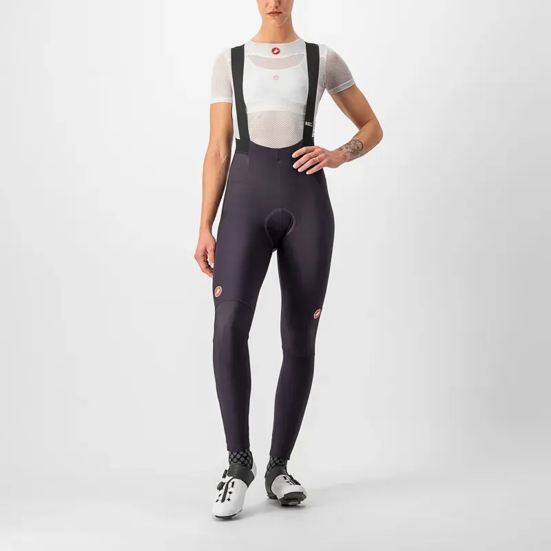 Castelli Sorpasso RoS Women's Bib Tights in Night Shade