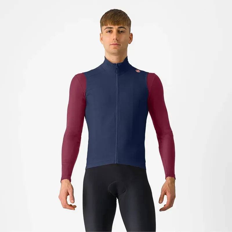 Castelli Espresso Vest in Belgian Blue