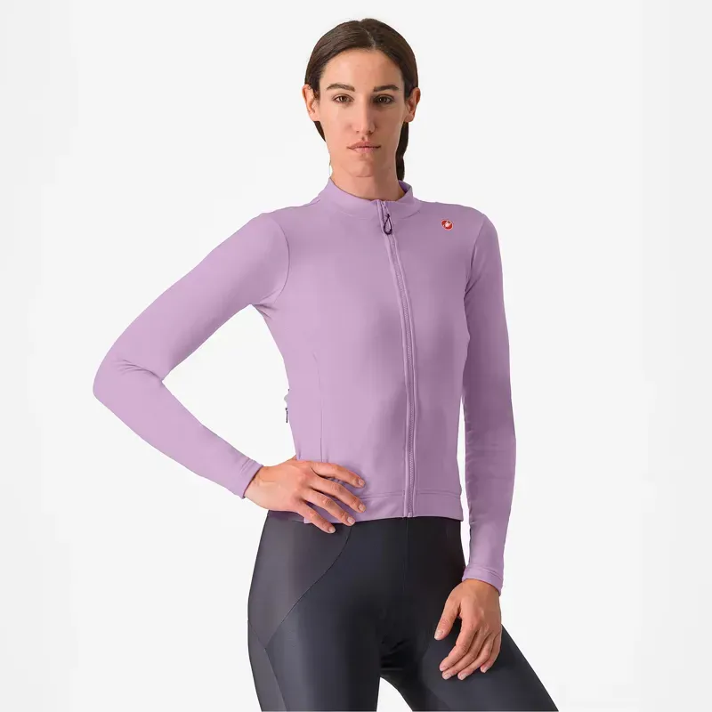 Castelli Espresso Thermal Women's Jersey Purple Mist