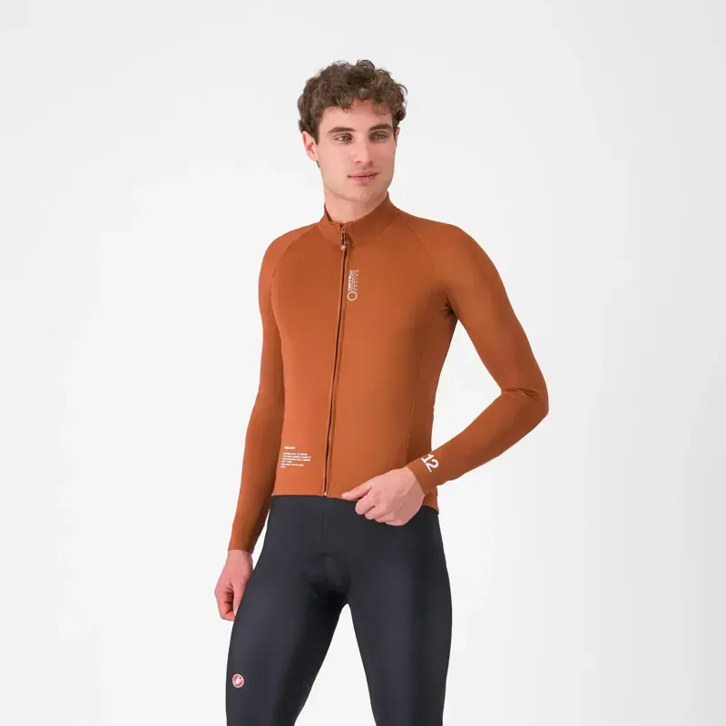Castelli Do.Di.Ci. Winter Road Cycling Jacket in Mocha