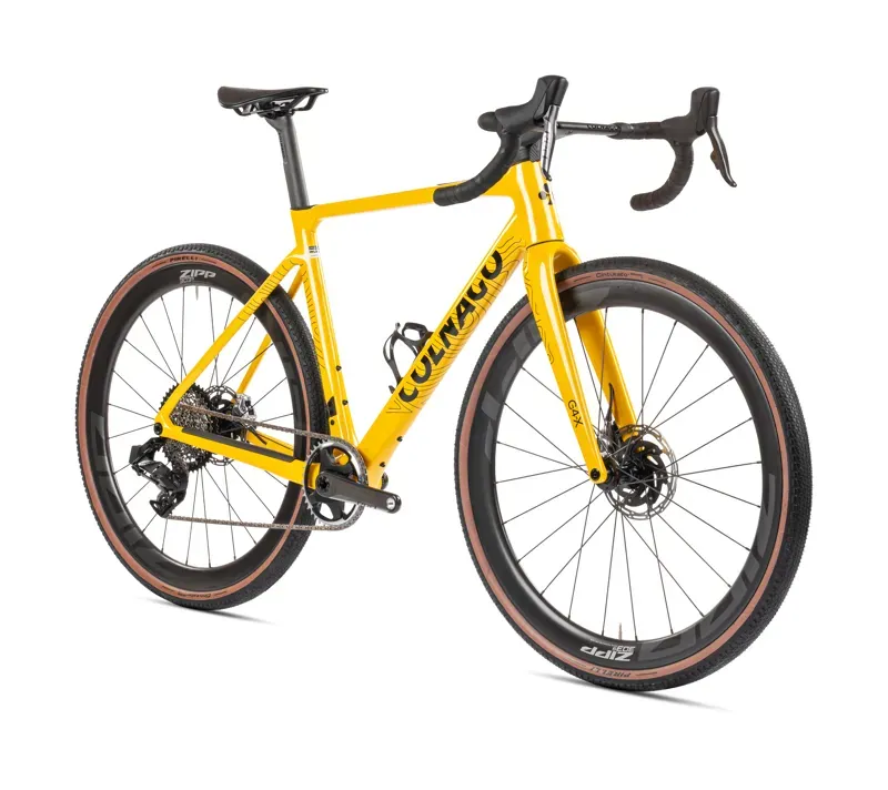 Colnago G4-X Shimano GRX 822 1x12 Yellow Carbon Gravel Bike-1
