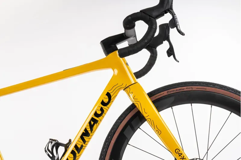 Colnago G4-X Shimano GRX 822 1x12 Yellow Carbon Gravel Bike-3