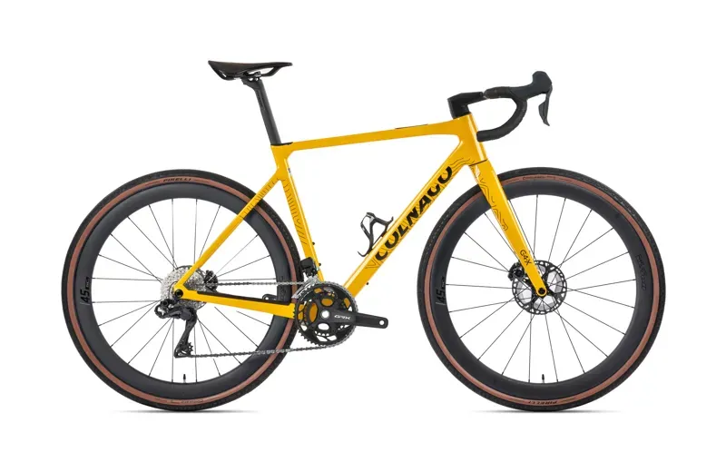 Colnago G4X 2x Shimano 825 2x12 Yellow Carbon Gravel Bike