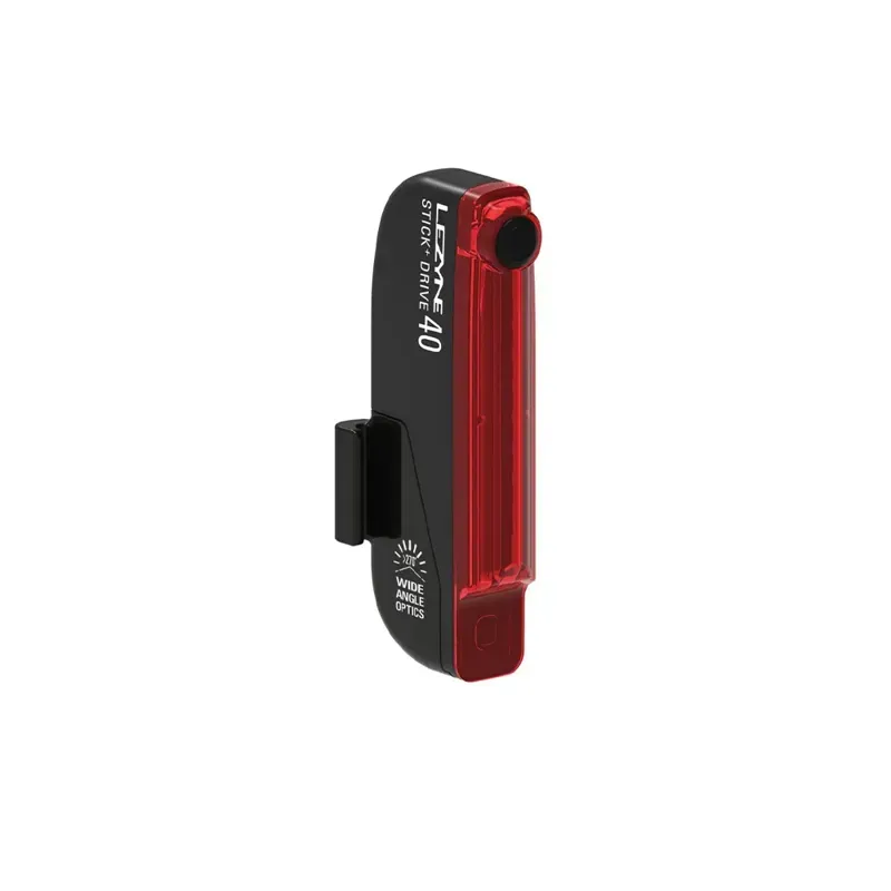 Lezyne Stick+ Drive Rear Bike Light In Black-1