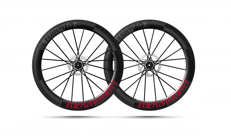 Lightweight Fernweg Clincher Disc Brake Carbon Road Wheelset-2