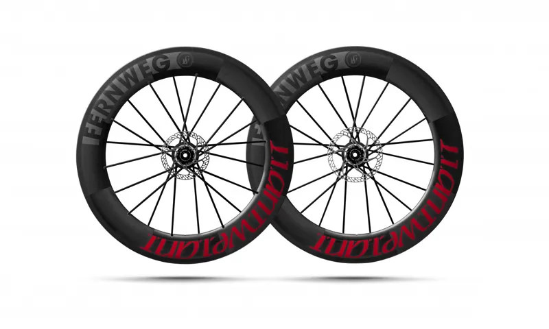 Lightweight Fernweg Clincher Disc Brake Carbon Road Wheelset-4