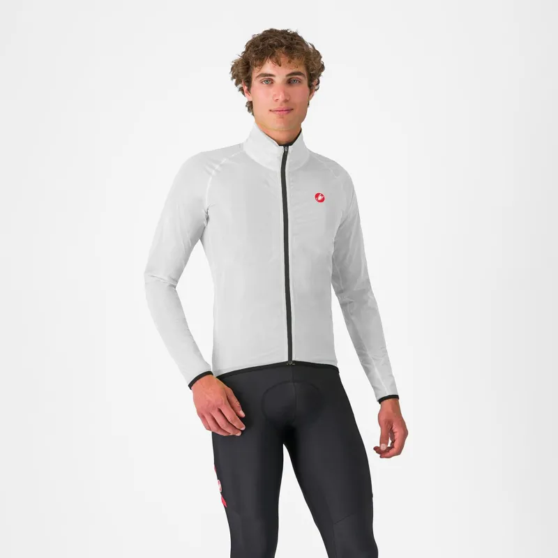 Castelli Squall Shell Jacket Silver Grey/Black
