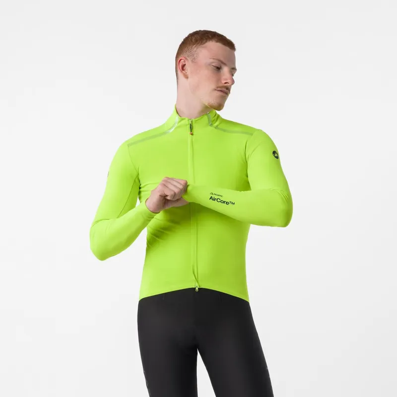 Castelli Perfetto Pro Jacket Electric Lime