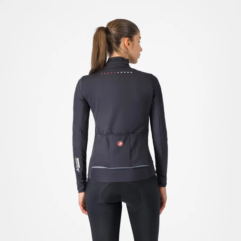 Castelli Alpha 150 Womens Jacket Light Black/Black-1