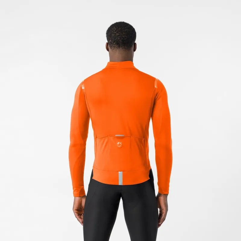 Castelli Perfetto 4 Jacket Brilliant Orange-1