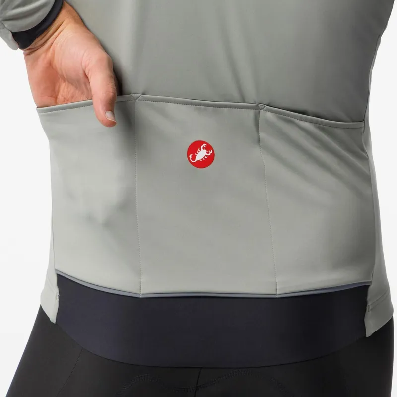 Castelli Alpha 150 Jacket Light Shadow/Black-2