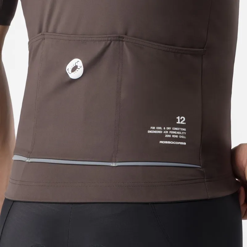 Castelli DO.DI.CI. Short Sleeve Jacket Chestnut-2