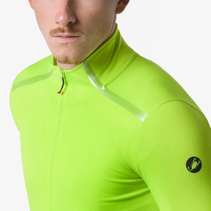 Castelli Perfetto Pro Jacket Electric Lime-2