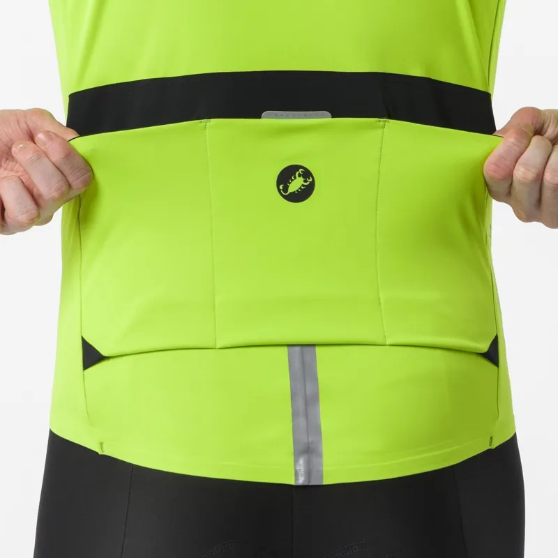 Castelli Perfetto Pro Jacket Electric Lime-3