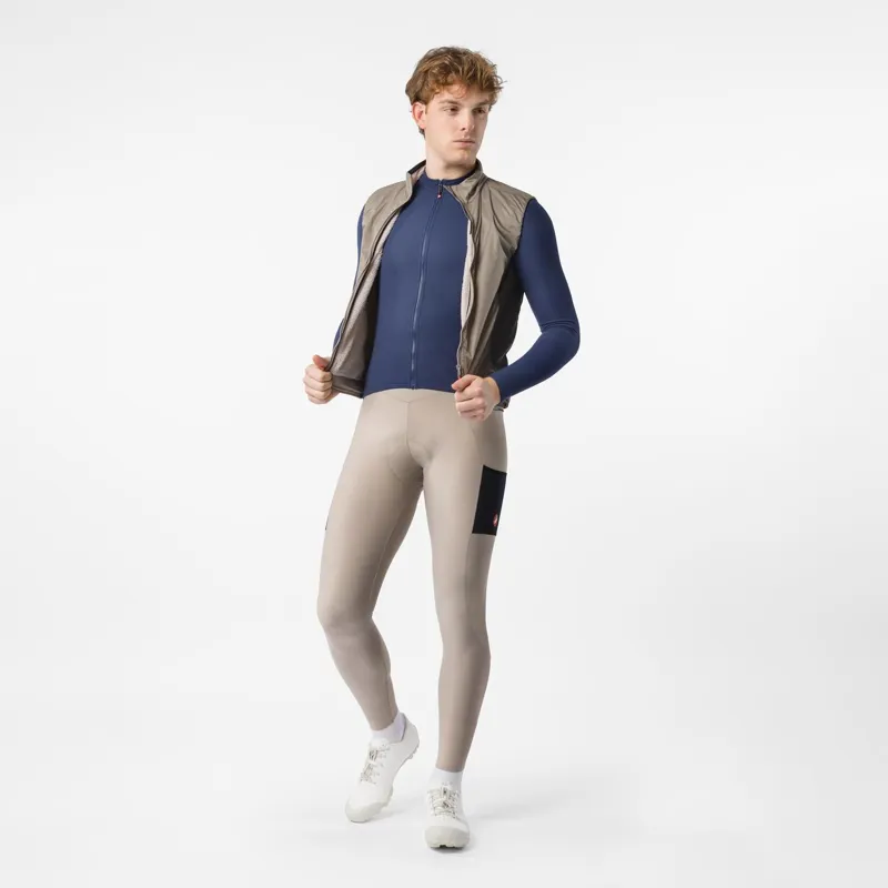 Castelli Fly Direct Vest Pebble Brown-5