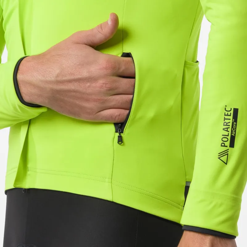 Castelli Alpha 150 Jacket Light Electric Lime/Black-5