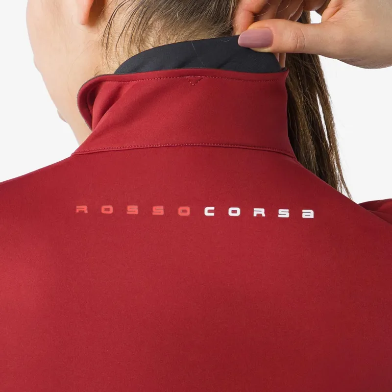 Castelli Alpha 150 Womens Jacket Garnet/Black-5