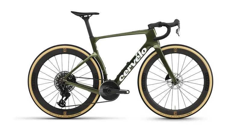 Cervelo Aspero-5 SRAM Red AXS 1X Digital Moss