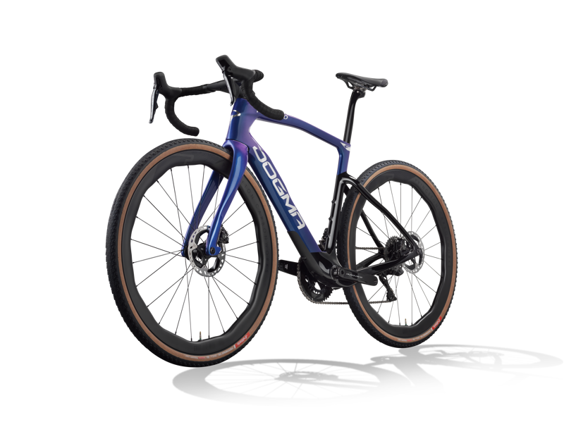Pinarello Dogma GR Luxter Blue Shiny Carbon Gravel Race Frame Kit-2