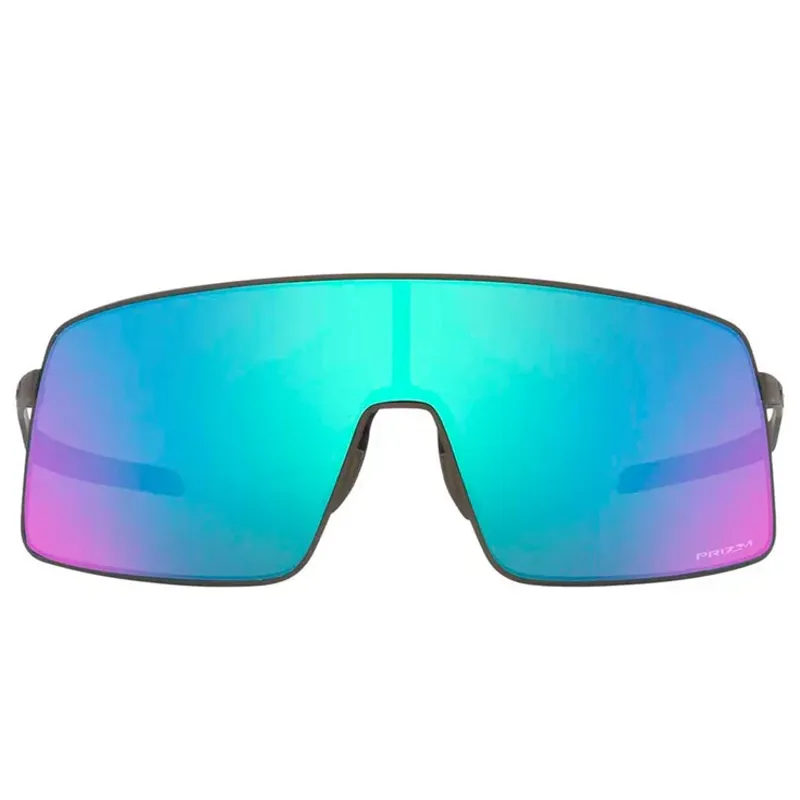 Oaklet Sutro Ti Satin Lead / Prizm Sapphire-1