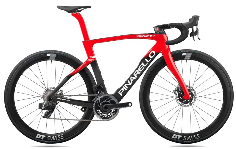 Pinarello Dogma F Disk Red AXS DT Swiss ARC Eruption Red