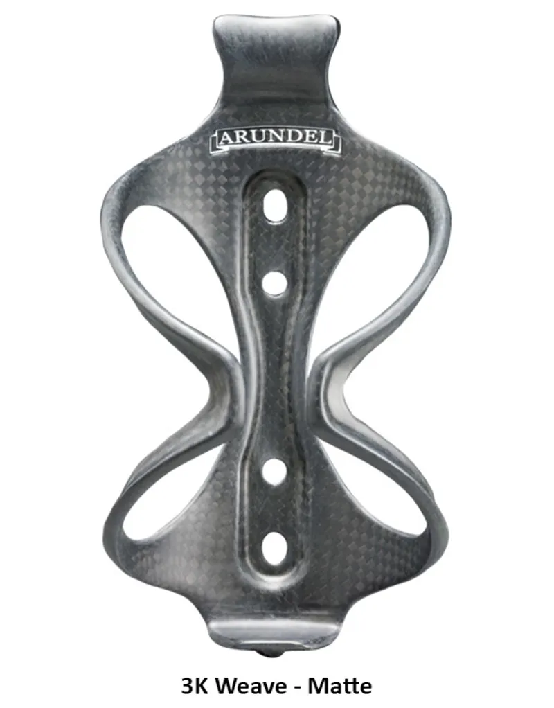 Arundel Mandible Carbon Bottle Cage 3K Matte