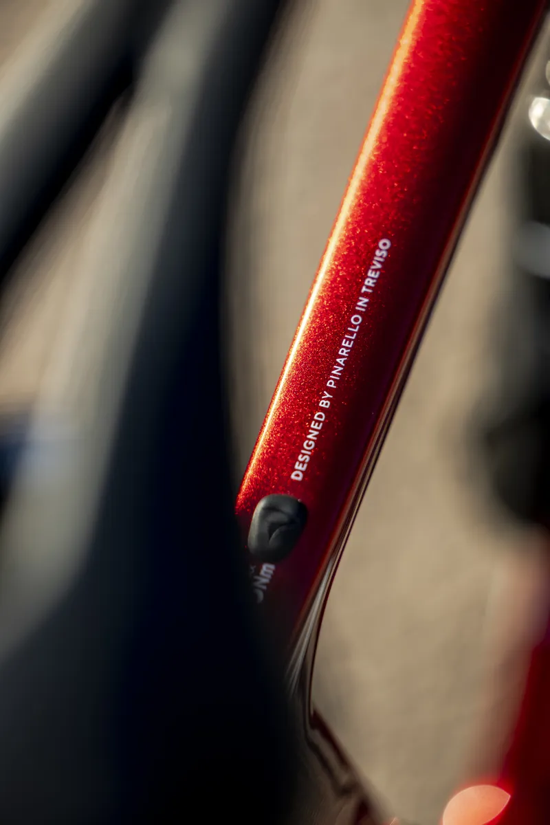 Pinarello F7 Disk Ultegra Di2 Starry Red Shiny Carbon Road Race Bike-3