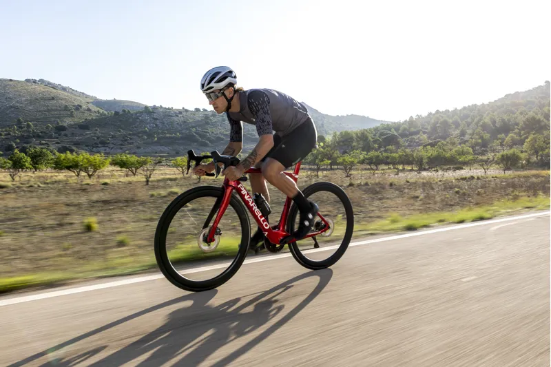 Pinarello F7 Disk Ultegra Di2 Starry Red Shiny Carbon Road Race Bike-6