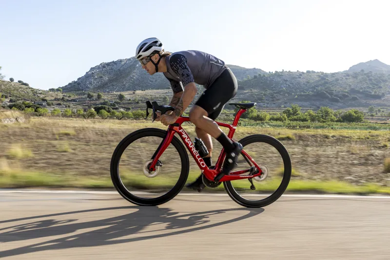 Pinarello F7 Disk Ultegra Di2 Starry Red Shiny Carbon Road Race Bike-7