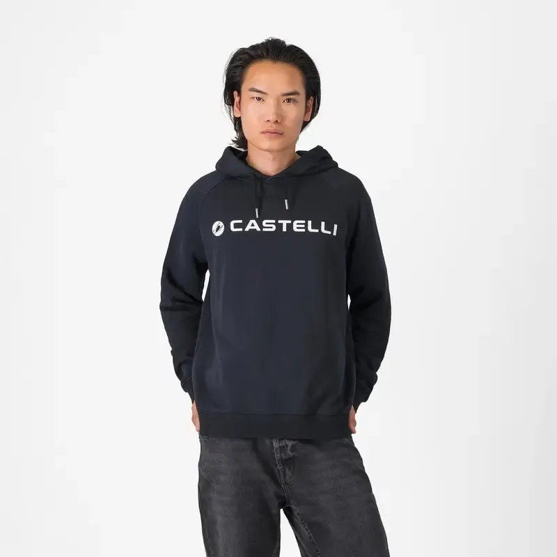 Castelli Logo Hoody Black