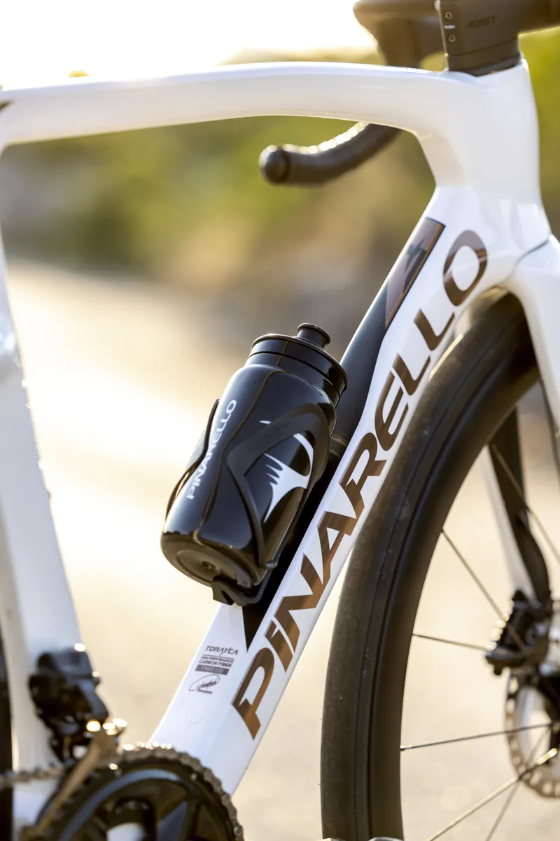 Pinarello F7 Disk Ultegra Di2 Alabaster White Shiny Carbon Road Race Bike-9