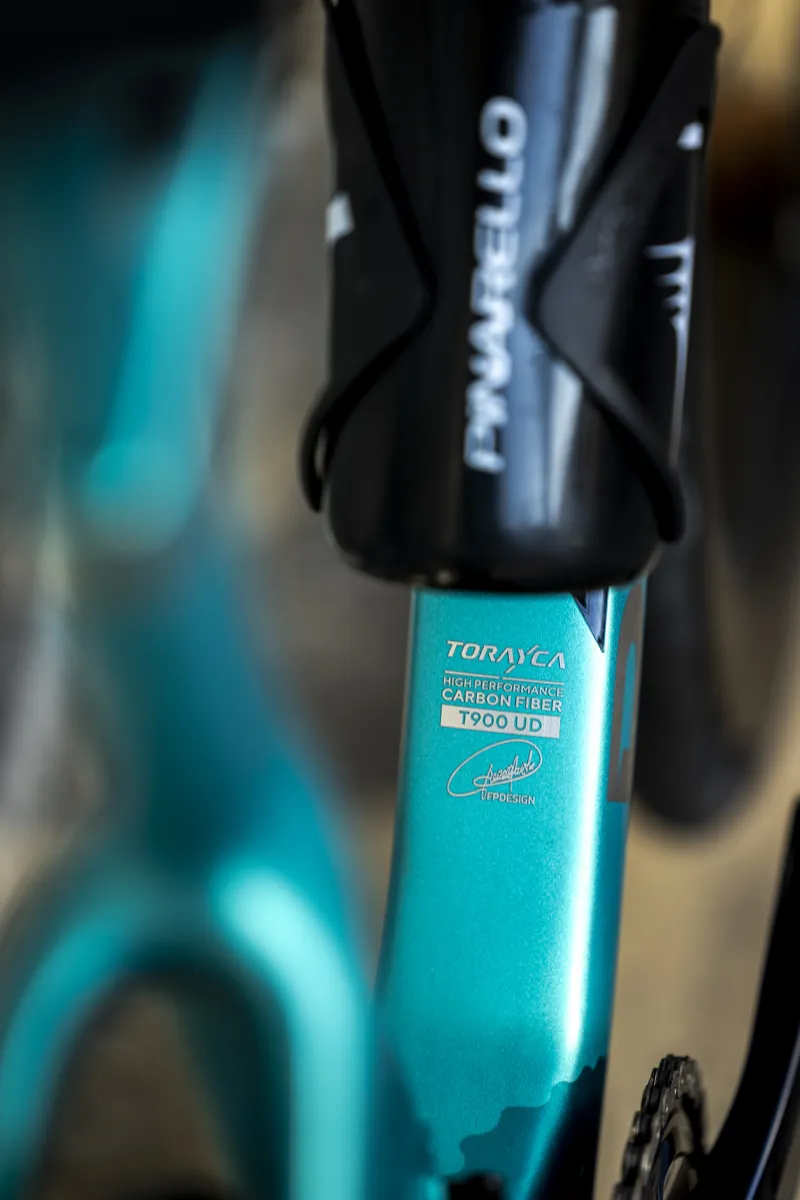 Pinarello F7 Disk Ultegra Di2 Formula Green Carbon Road Race Bike-4