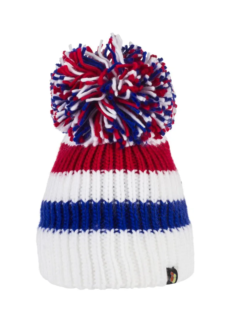 Bobble Hat Uci Stripes Big Bobble Hat Official UCI Navy Rainbow