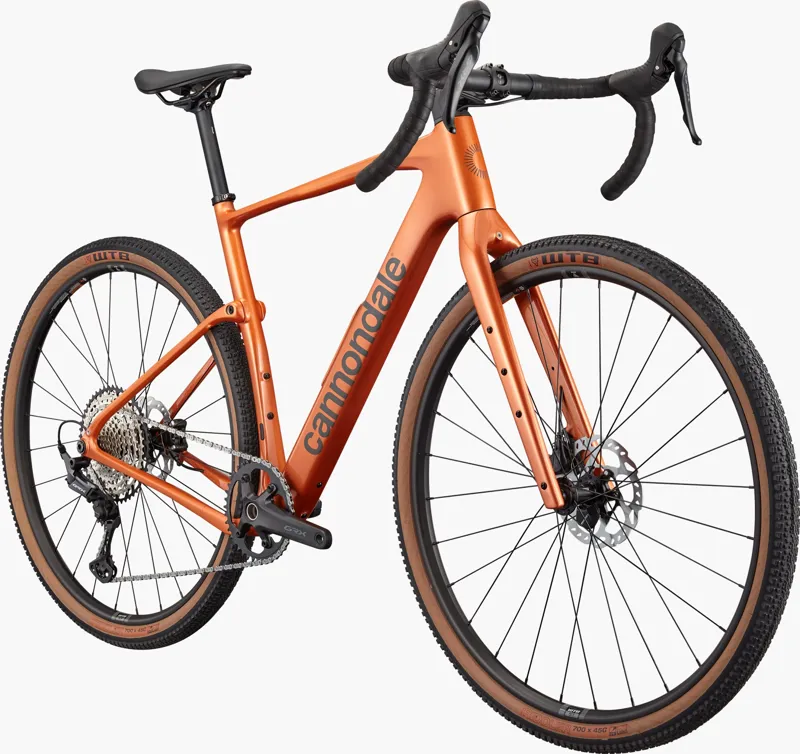 Cannondale Topstone Carbon 3 GRX 1x Orange Slice Gravel Bike-1