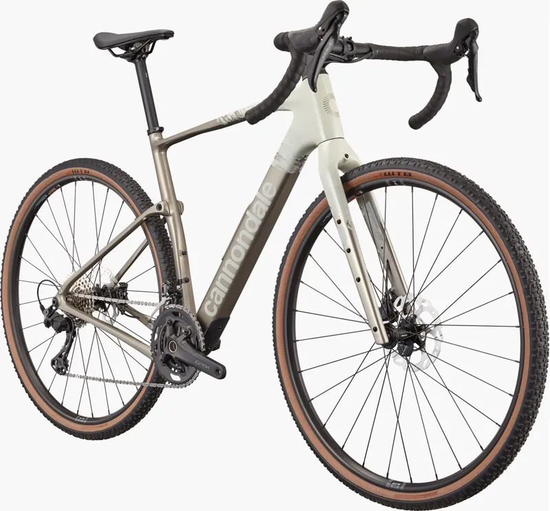 Cannondale Topstone Carbon 3 GRX 2x Chalk Gravel Bike-1